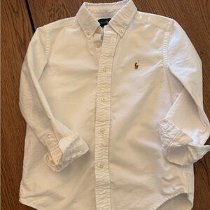 Ralph Lauren Kids White Oxford Shirt